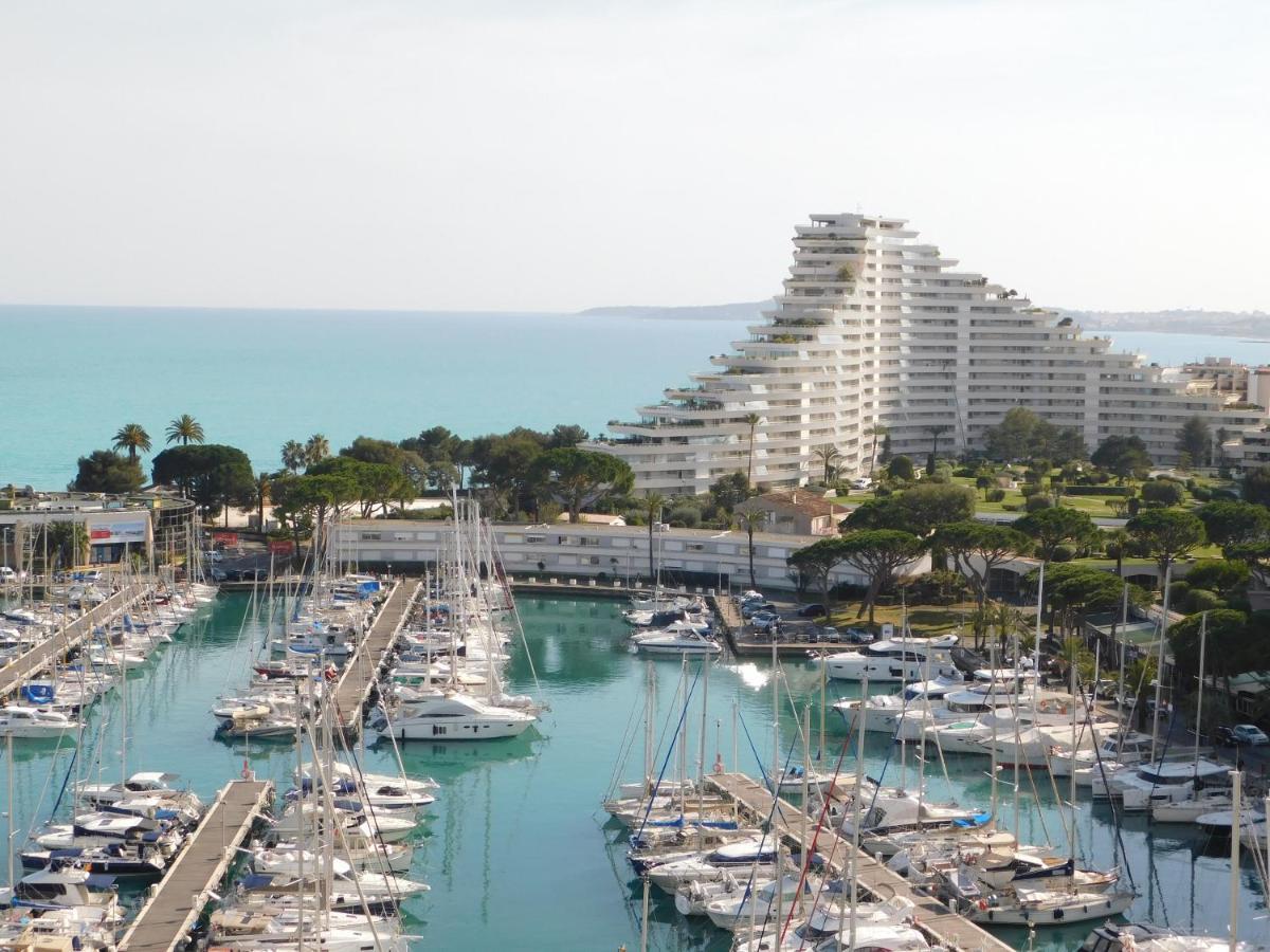 Magnifique T3 Residence Ducal Avec Superbe Vue Et Parking Villeneuve-Loubet Eksteriør billede